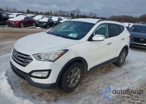 2016 Hyundai Santa Fe Sport 2.4L from USA, damaged, VIN 5XYZUDLB4GG379685